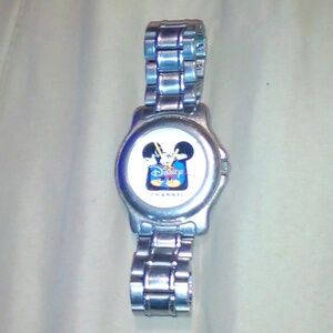 Disney Silver Smartwatch with Mickey Design